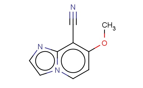 7-METHOXYIMIDAZO[1,2-A]PYRIDINE-8-CARBONITRILE